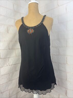 ⬇️ SHEER BEADED CAMISOLE 